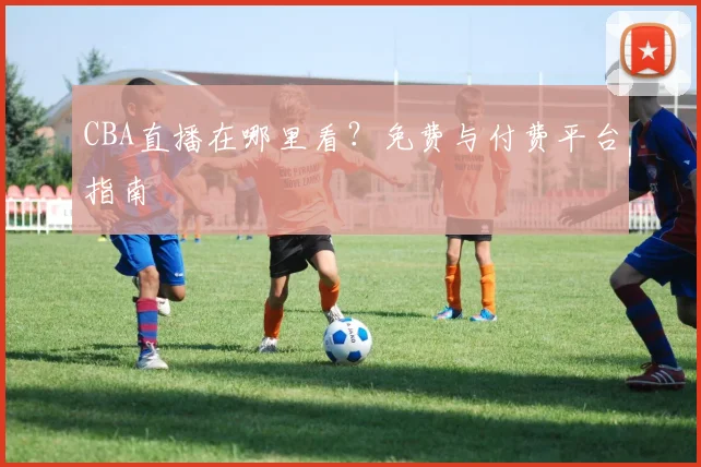 CBA直播在哪里看？免费与付费平台指南